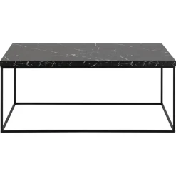 Vesterbro Soffbord 110x55 cm Svart Marquina