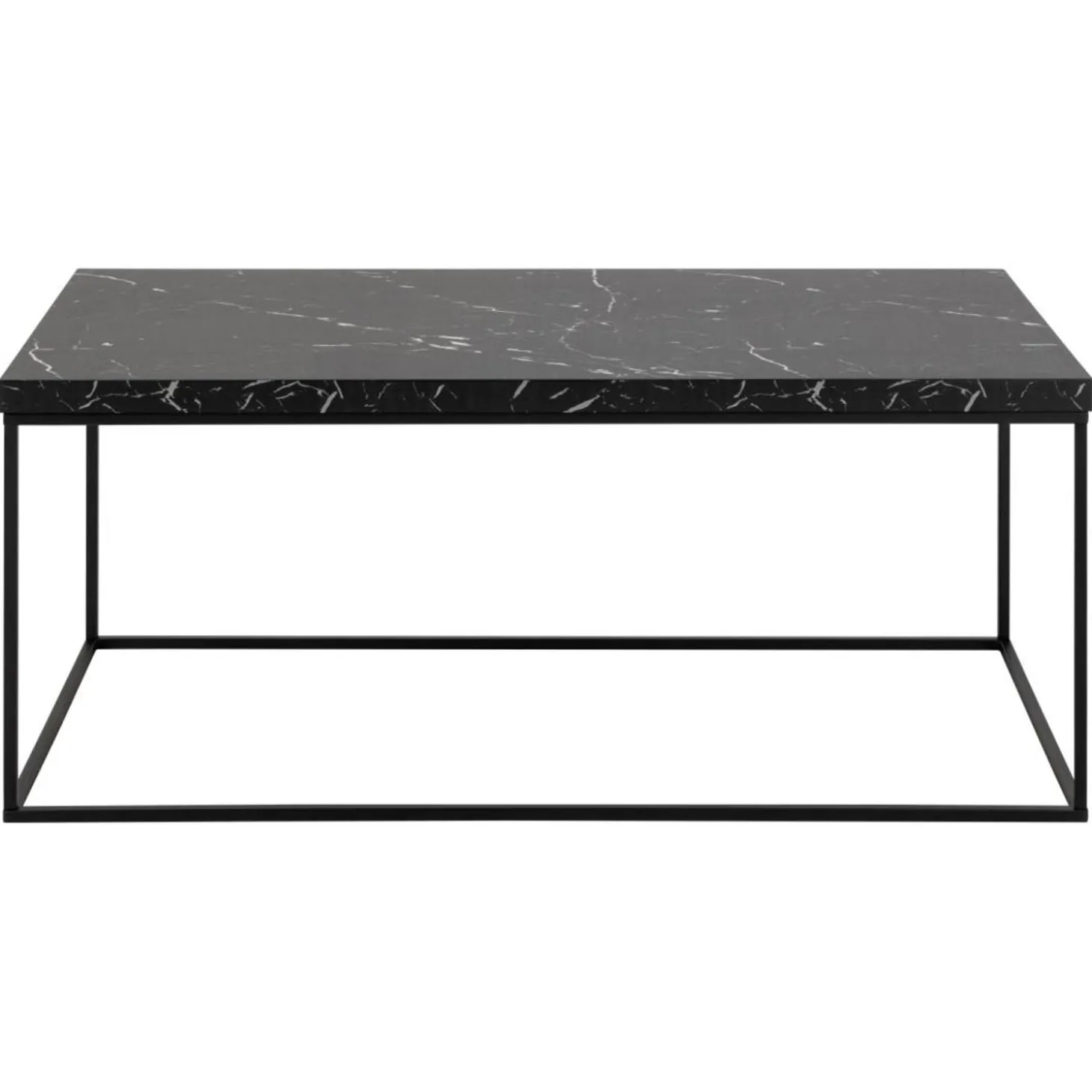 Vesterbro Soffbord 110x55 cm Svart Marquina
