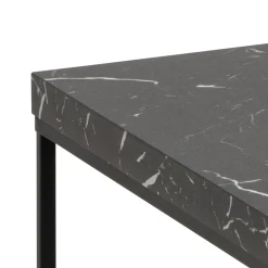 Vesterbro Soffbord 110x55 cm Svart Marquina
