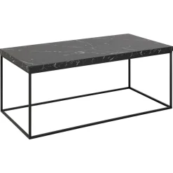 Vesterbro Soffbord 110x55 cm Svart Marquina