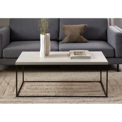 Vesterbro Soffbord 110x55 cm Travertin