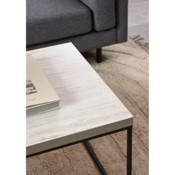 Vesterbro Soffbord 110x55 cm Travertin