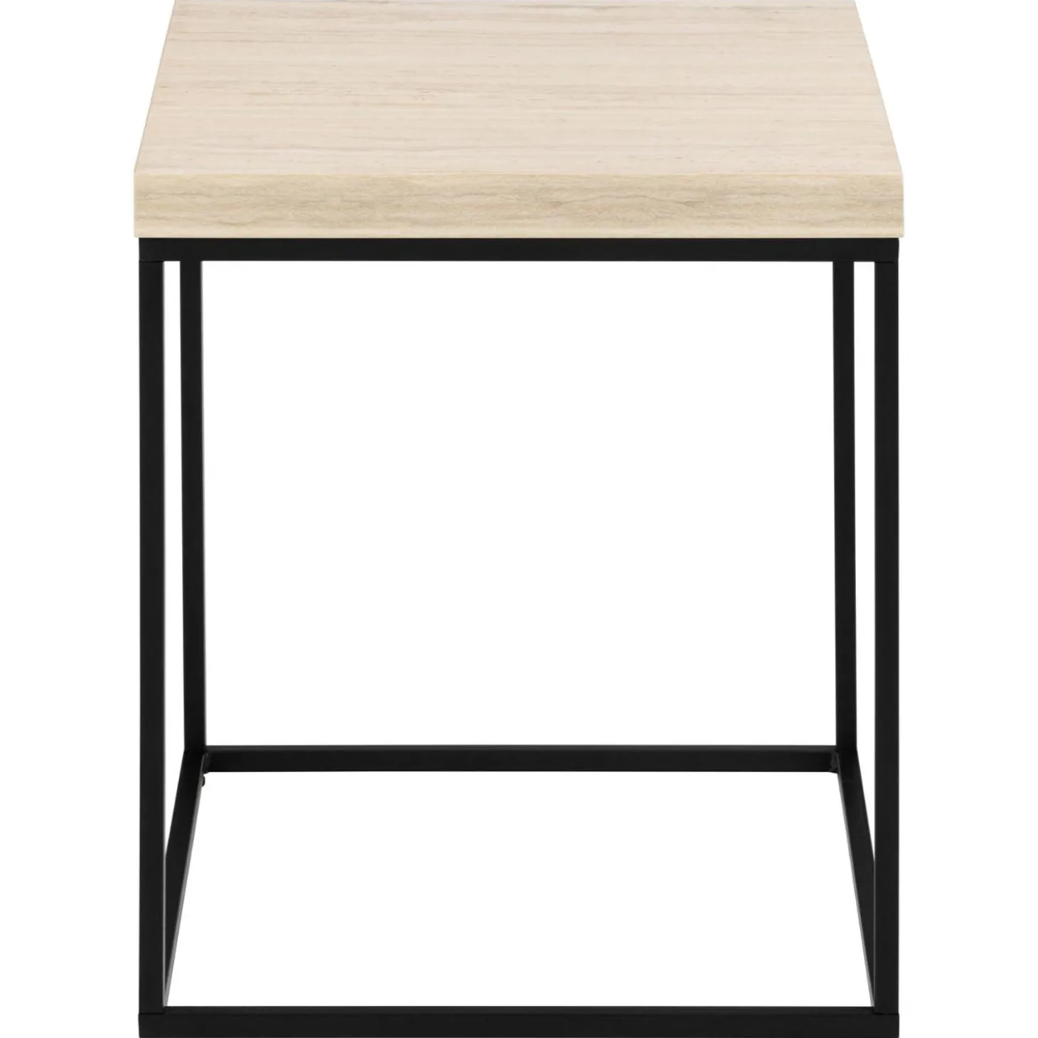Vesterbro Soffbord 40x40 cm Travertin