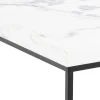 Vesterbro Soffbord 60x60 cm Vit Carrara