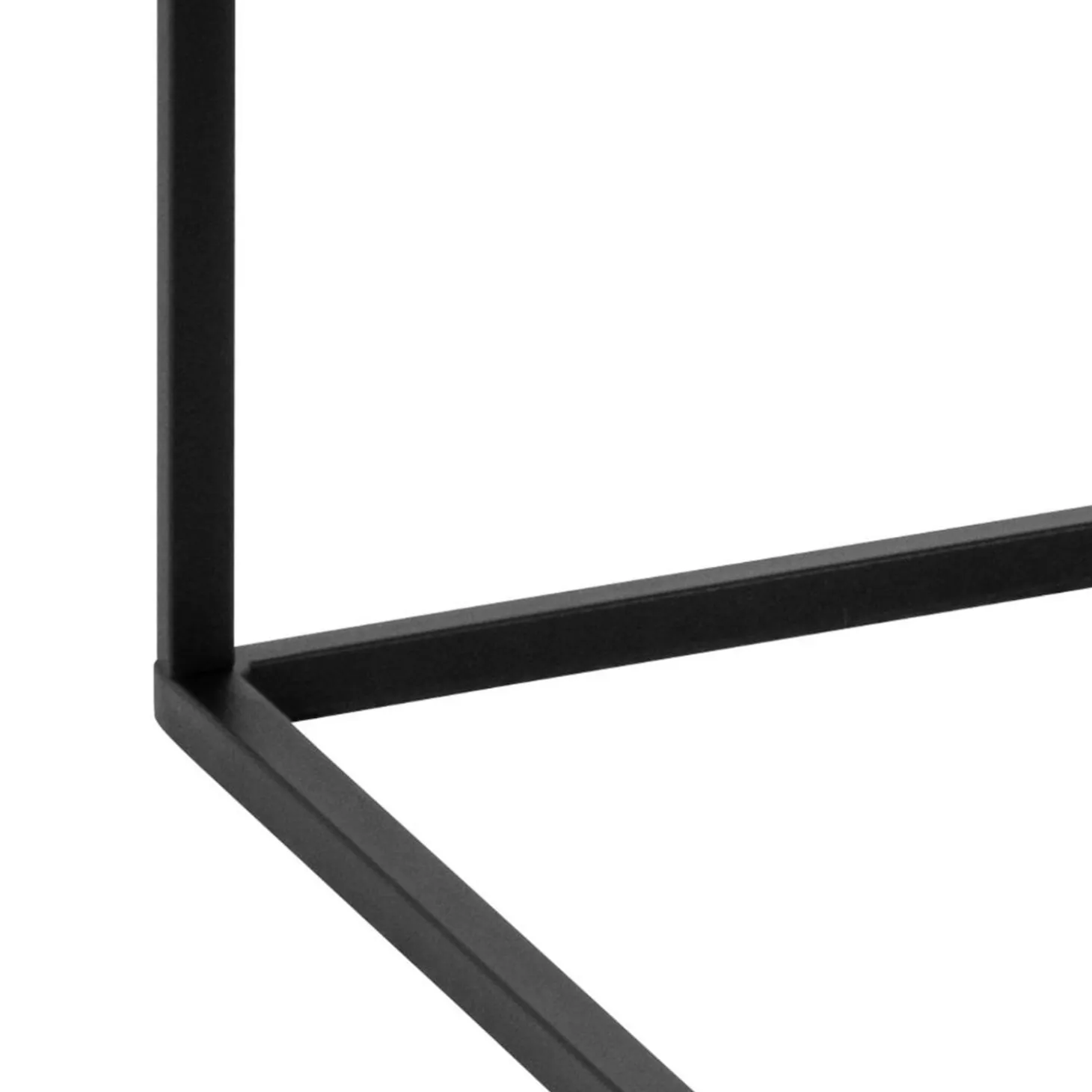 Vesterbro Soffbord 110x55 cm Vit Carrara