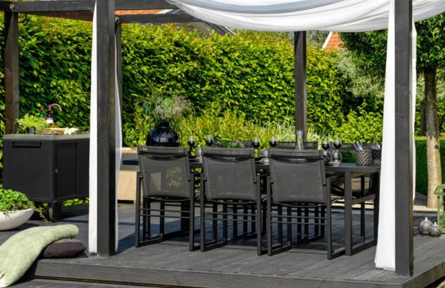 Vevi Matbord 230x95 cm Svart