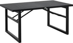 Vevi Matbord 160x90 cm Svart