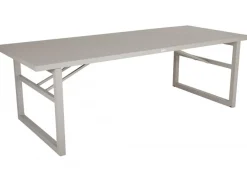Vevi Matgrupp 230x95 cm Khaki ink 6st Andy Positionsstolar