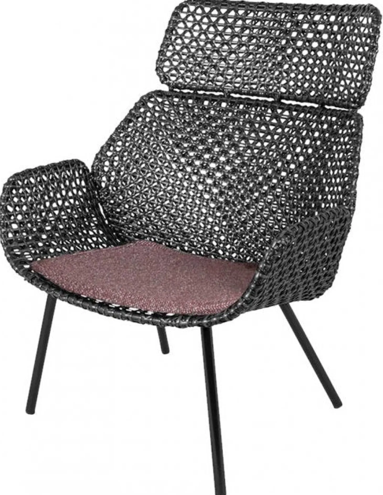 Vibe Fåtölj Hög Black/Graphite