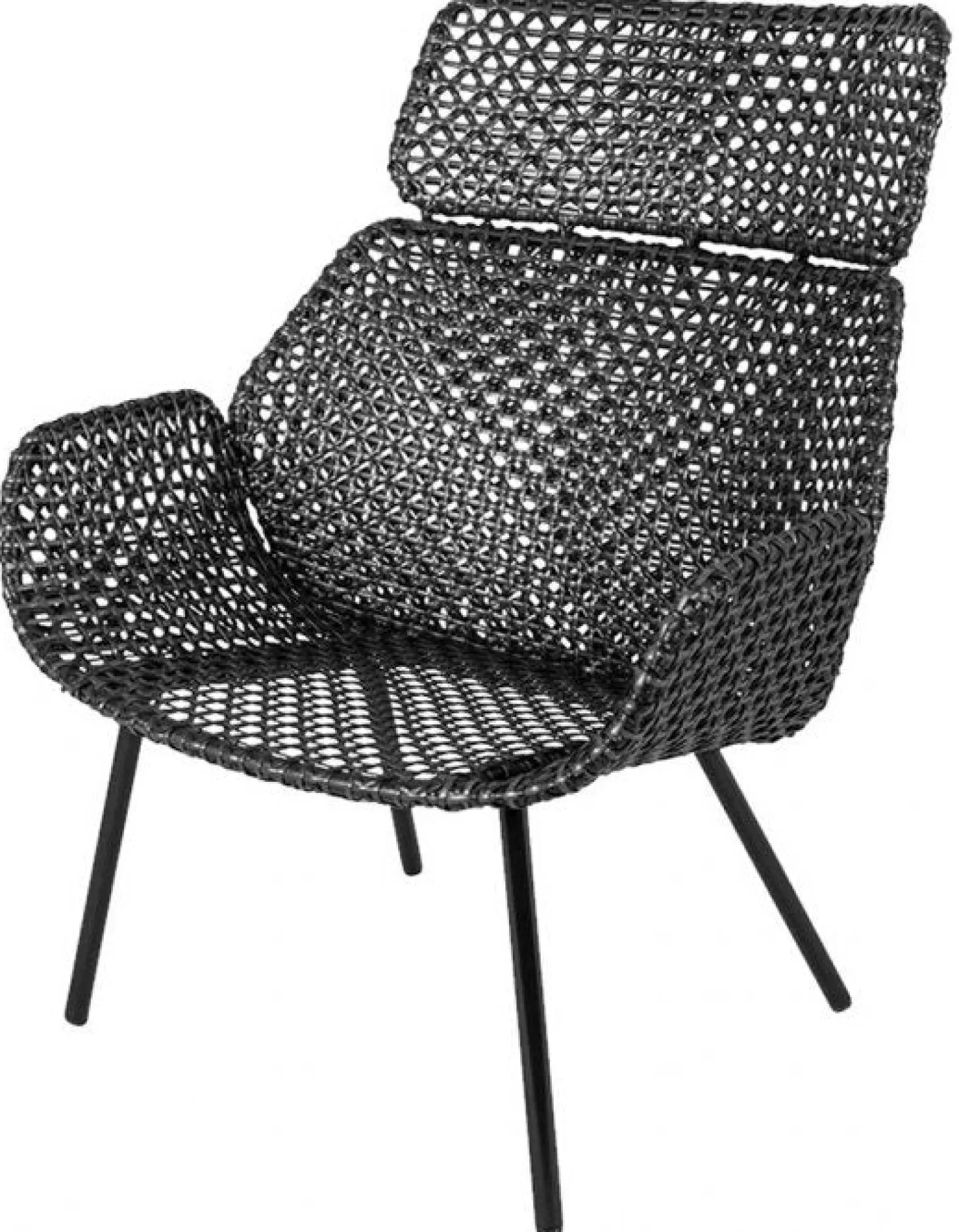 Vibe Fåtölj Hög Black/Graphite