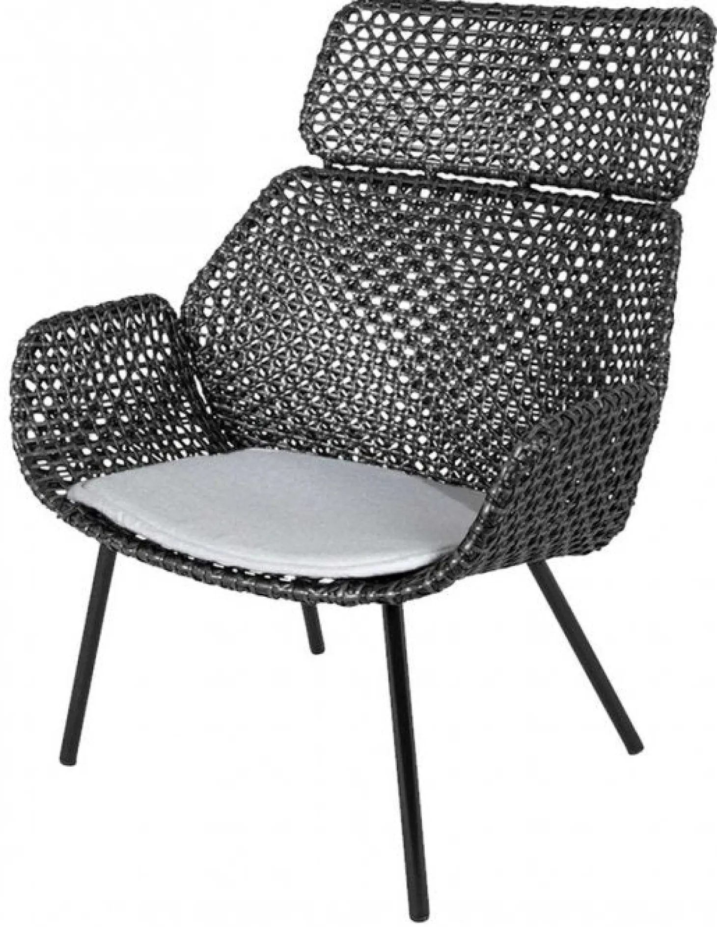 Vibe Fåtölj Hög Black/Graphite