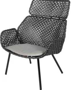 Vibe Fåtölj Hög Black/Graphite