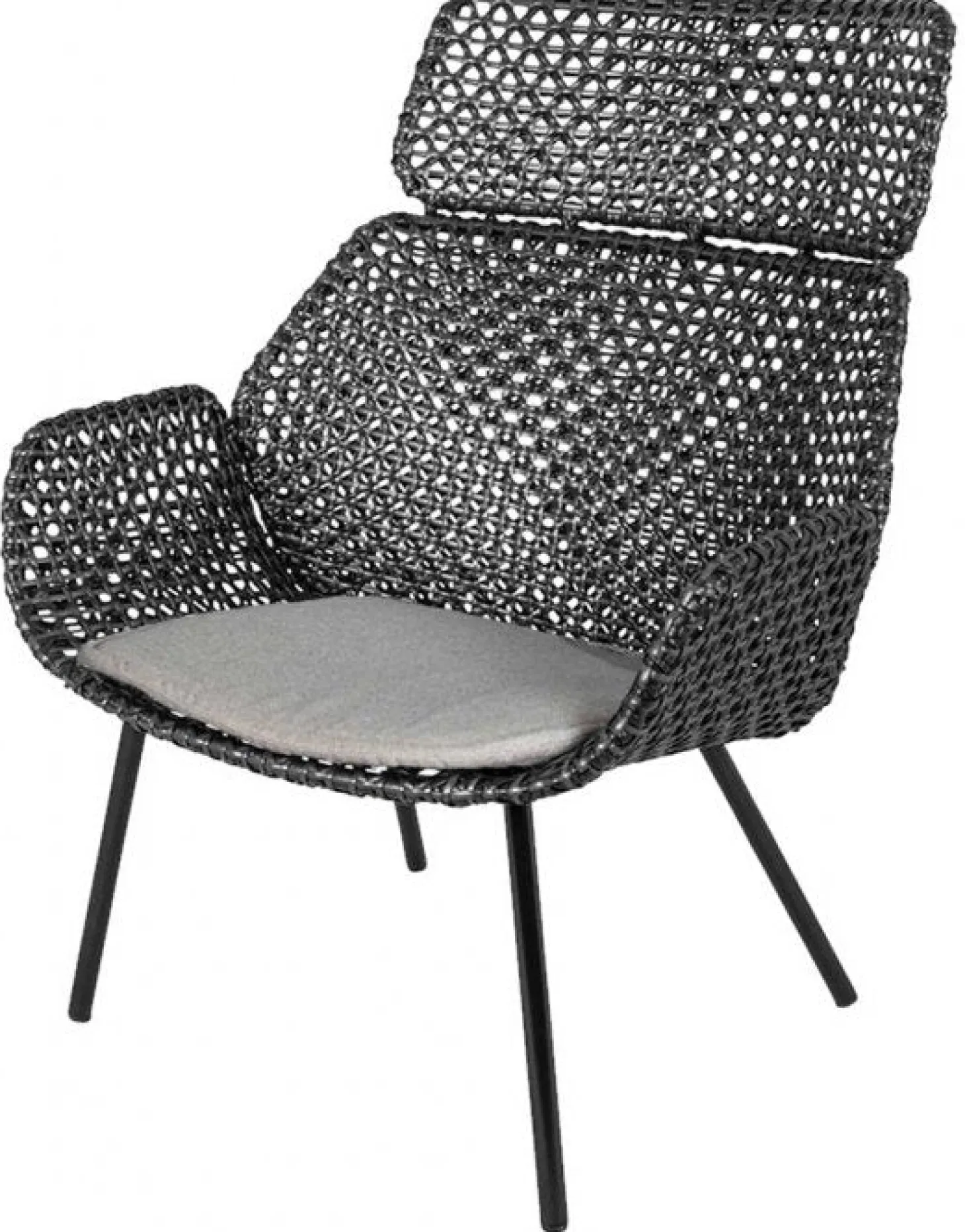 Vibe Fåtölj Hög Black/Graphite