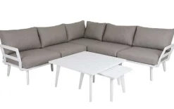 Villac 2-Sits Modul Vit/Beige