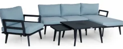 Villac Soffbord 88x88 cm Svart