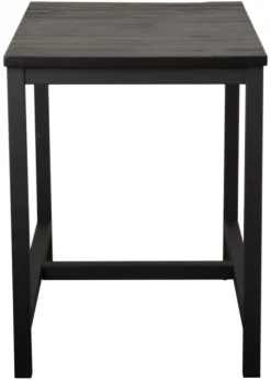 Vintage Lakrits Tilläggsbord 58x90cm Svart