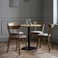 Virelli Matbord Rund Intra Oak