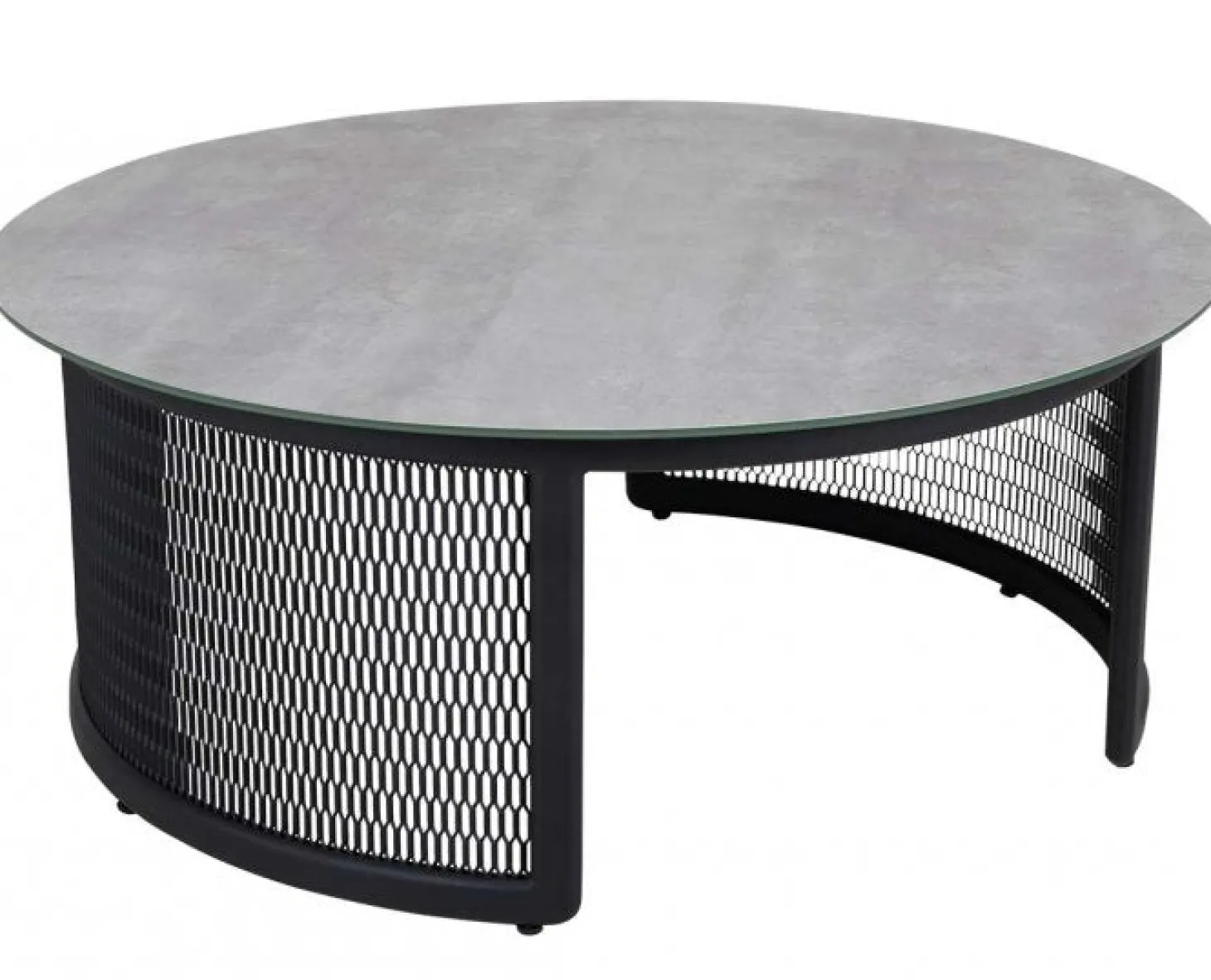 Virgo Soffbord 105 cm Svart/Grå