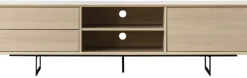 Vision TV-Bänk Vitpigmenterad Ek 180cm