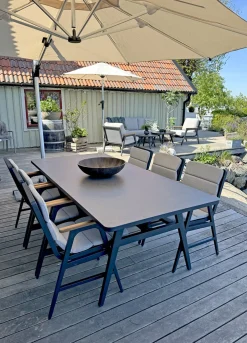 Vitoria Frihängande Parasoll 3x3m Beige