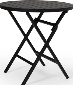 Wilkie Fällbord 72 cm Rund Svart
