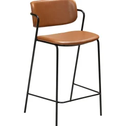 Zed Barstol Vintage Light Brown Art.Leather