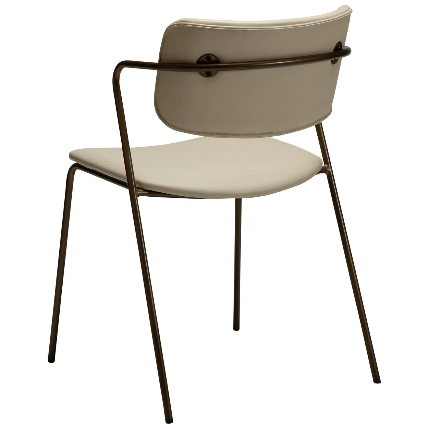 Zed Stol Frosted Almond Art.Leather