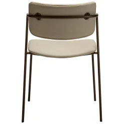 Zed Stol Frosted Almond Art.Leather