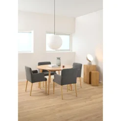 Zoe Karmstol Monza tyg/Antracit