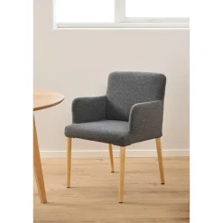 Zoe Karmstol Monza tyg/Antracit