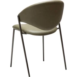 Zone Stol Dark Olive Art.Leather