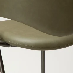 Zone Stol Dark Olive Art.Leather